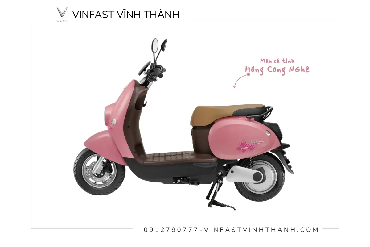 VinFast Motio được trang bị động cơ điện không chổi than (BLDC) hiệu suất cao