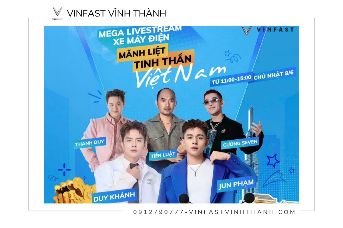 MEGA Livestream xe máy điện VinFast: Ưu đãi lên đến 20%
