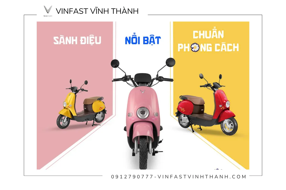 VinFast Motio - Sành điệu, nổi bật, chuẩn phong cách