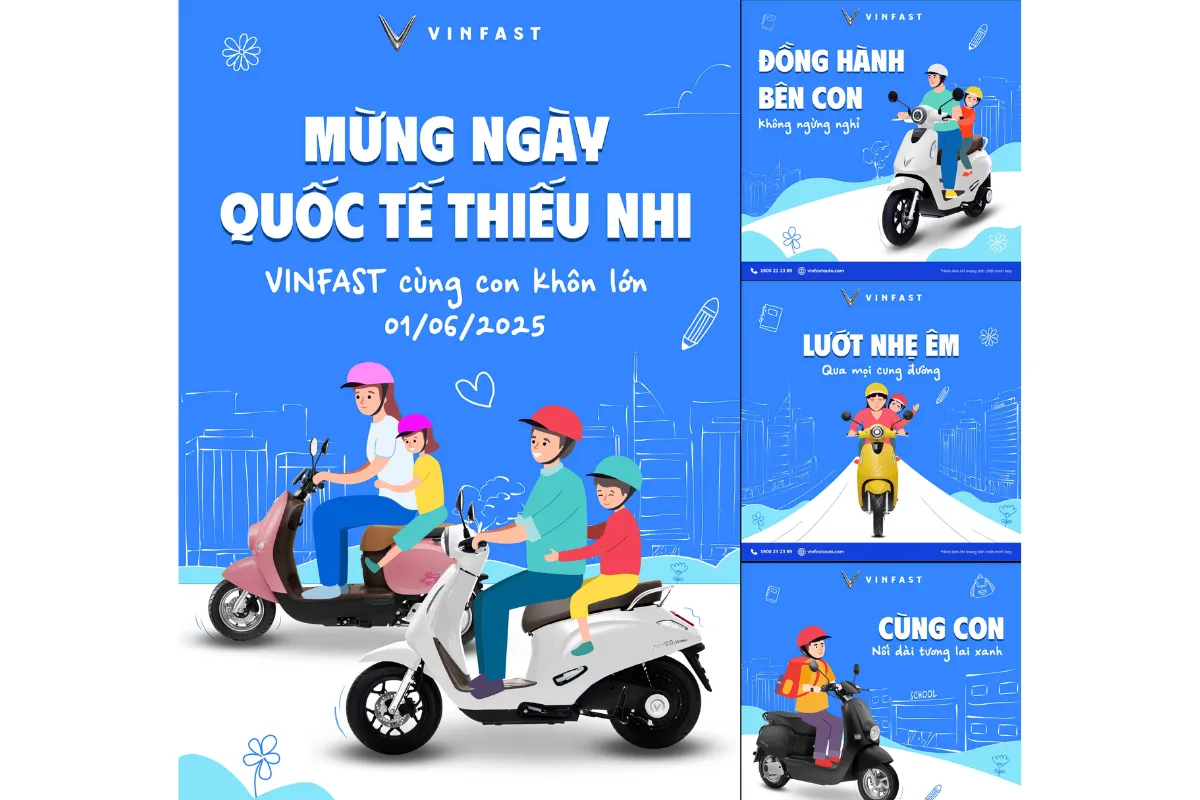 VinFast mừng ngày Quốc tế thiếu nhi 1/6
