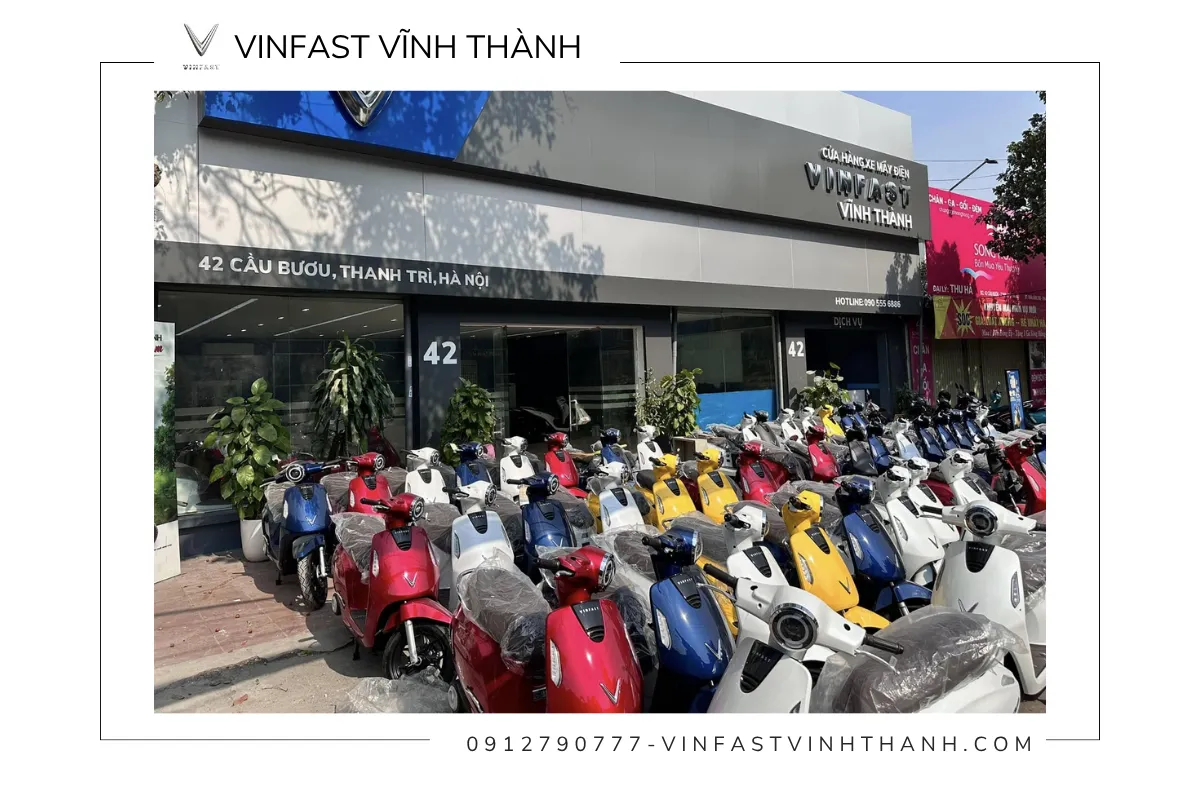 VinFast Vĩnh Thành cam kết phân phối Evo Neo, Evo Lite Neo chính hãng, đầy đủ màu sắc