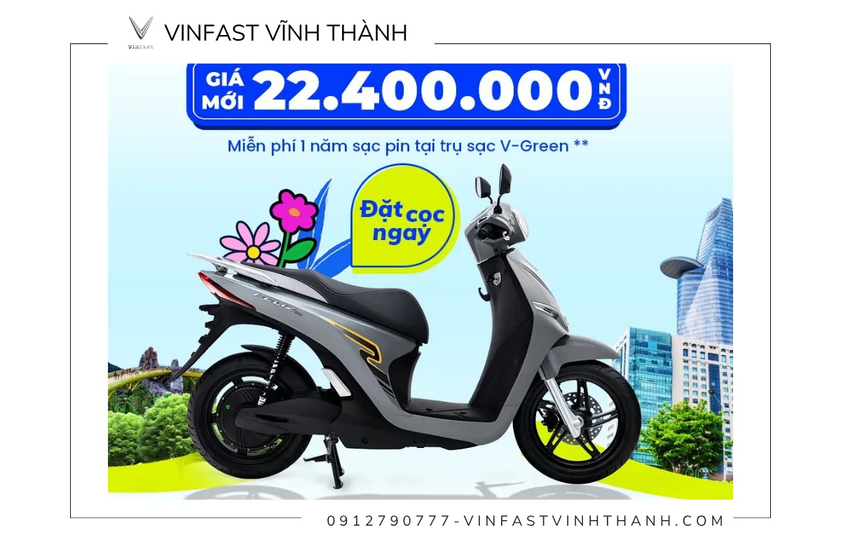Xe máy điện VinFast NEO với thiết kế tối giản, trẻ trung nhưng không kém phần thanh lịch