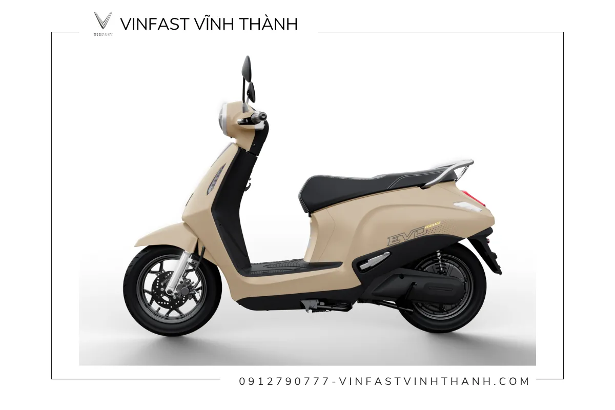 VinFast ra mắt xe máy điện Evo Grand đi được tới 262km/lần sạc