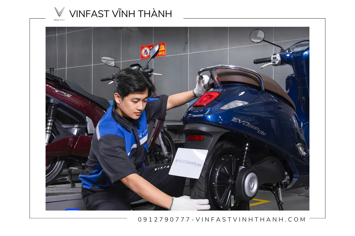 Bảo dưỡng xe máy điện VinFast khi nào, ở đâu?