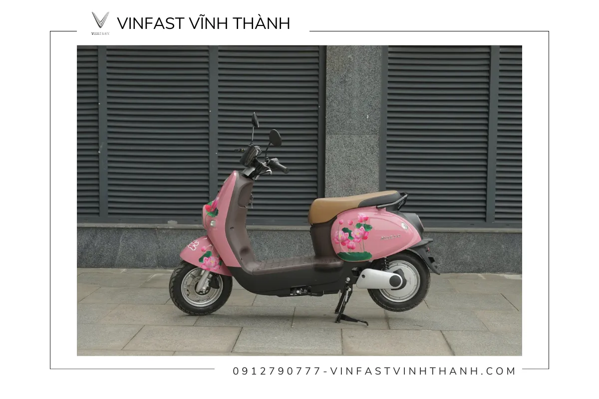 Hệ thống giảm xóc, phanh và mâm lốp trên VinFast Motio