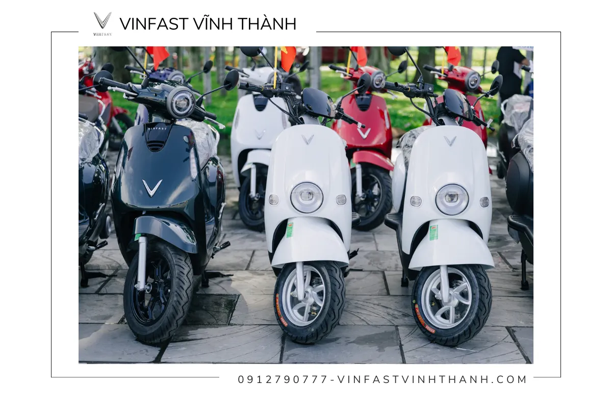 Xe máy điện VinFast đa dạng mẫu mã phù hợp với học sinh