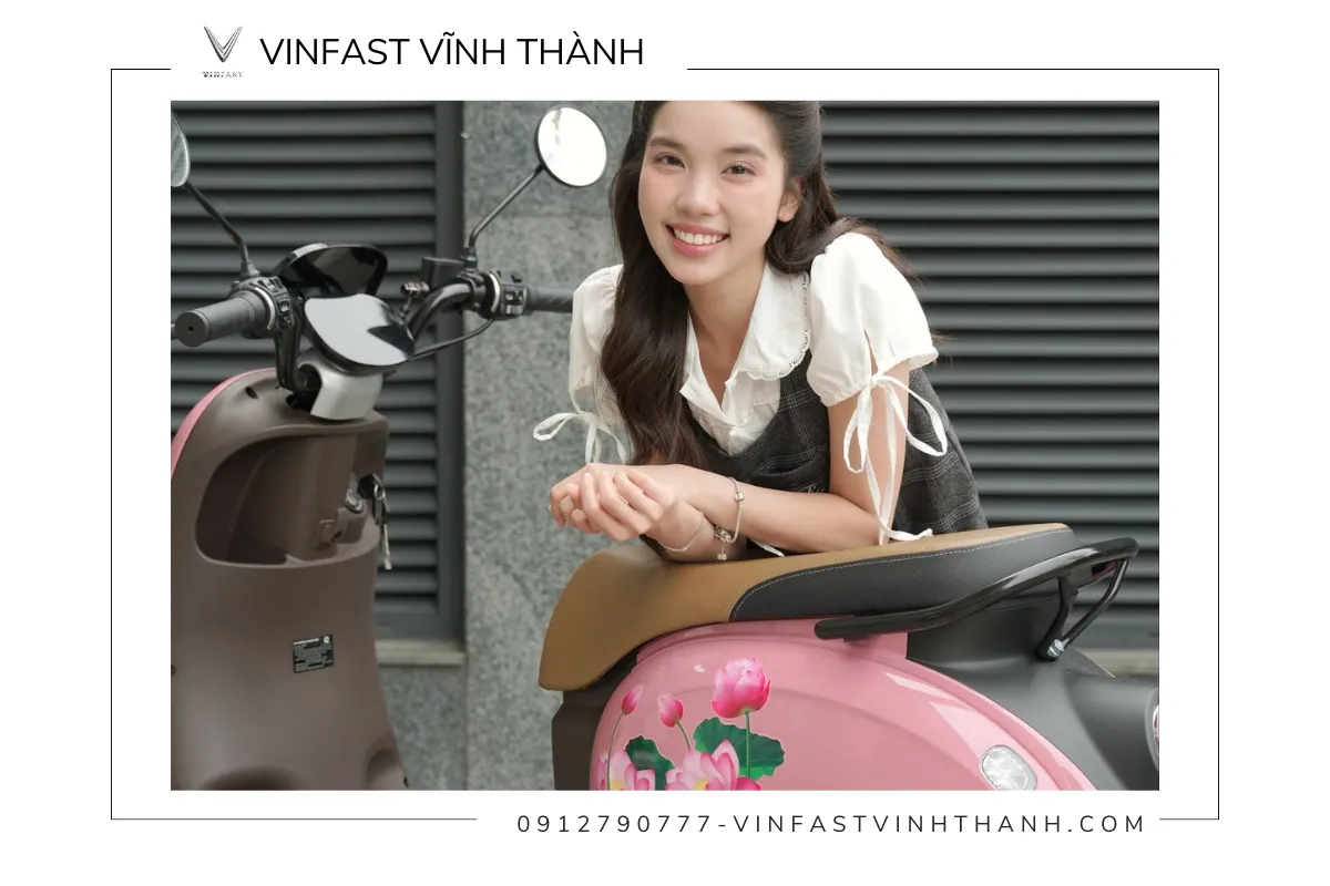 VinFast Motio có kiểu dáng trẻ trung, hiện đại và phù hợp vóc dáng người Việt