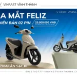 VinFast chính thức ra mắt xe máy điện Feliz phiên bản 2 pin