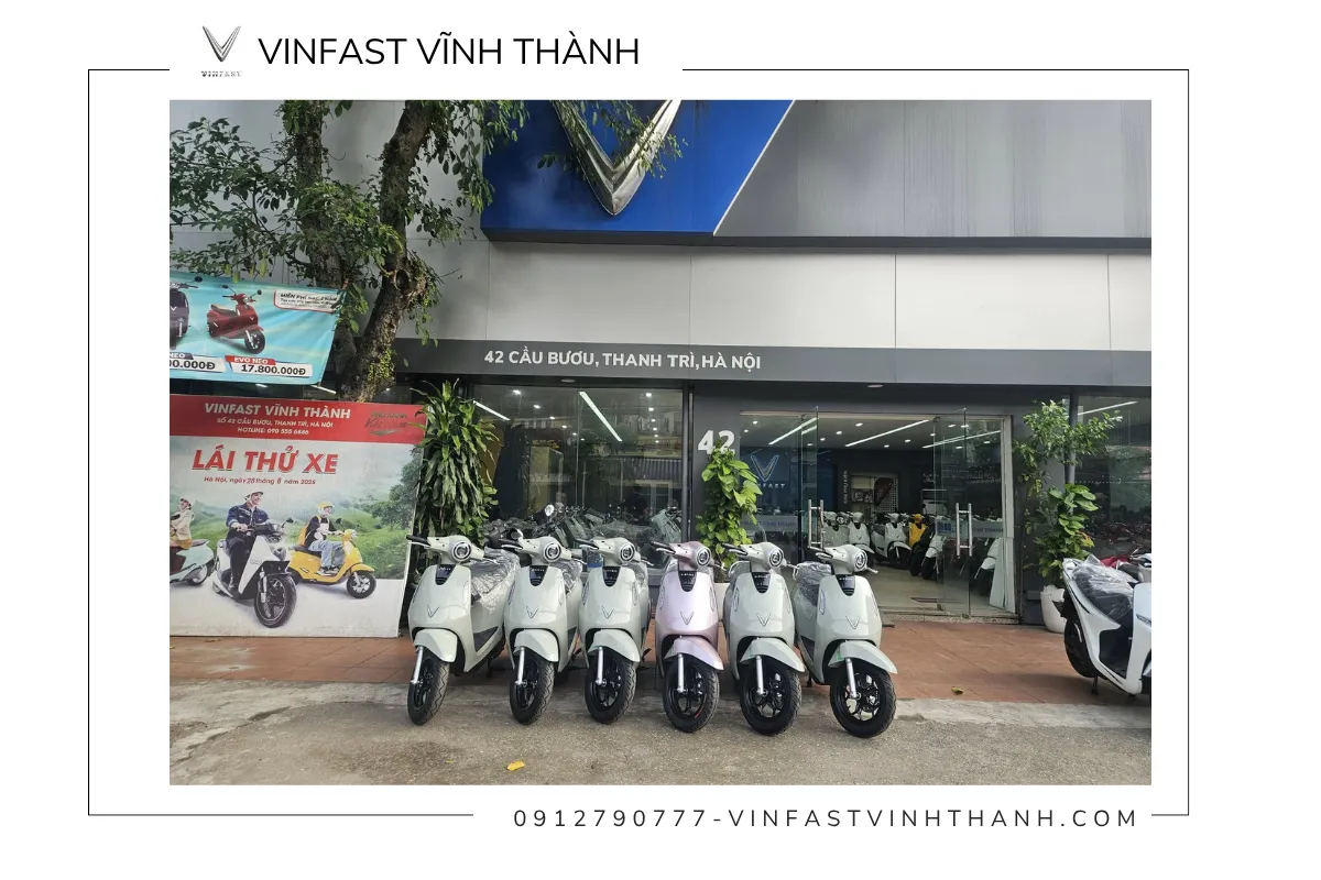 Mua xe Evo Grand chính hãng tại VinFast Vĩnh Thành với nhiều ưu đãi