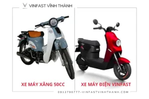 Học sinh nên mua xe máy xăng 50cc hay xe máy điện VinFast?