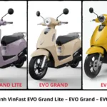 So sánh VinFast EVO Grand Lite – EVO Grand – EVO 200