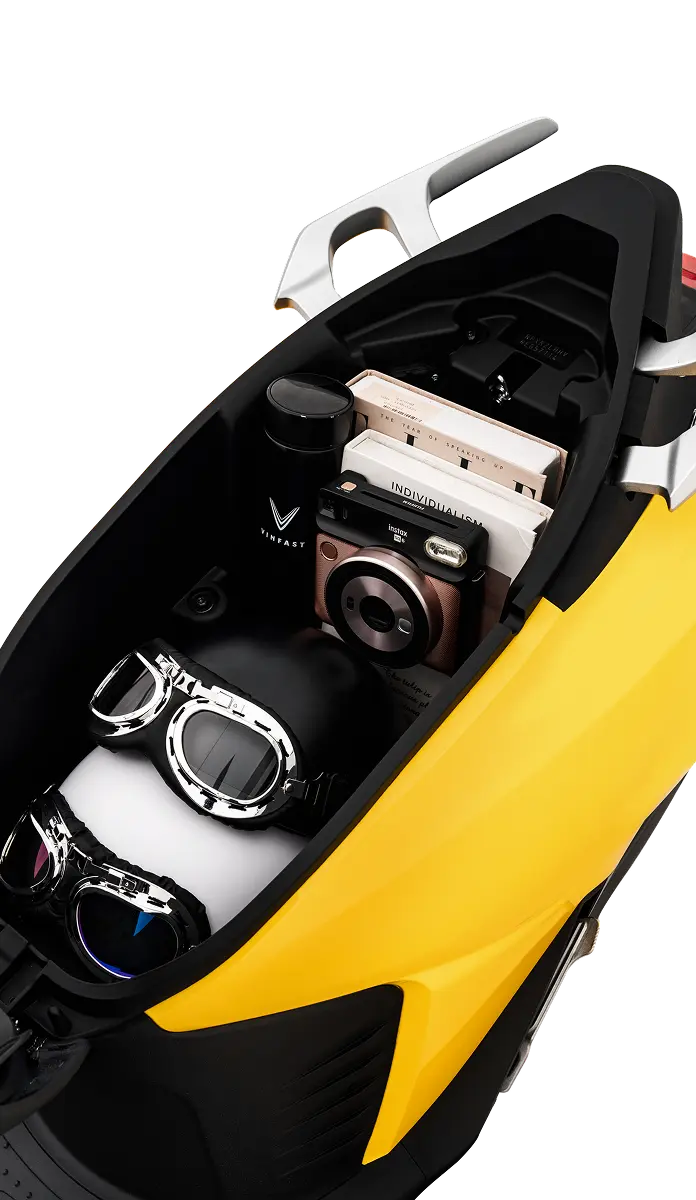 Thể tích cốp 27 lít, đáp ứng mọi nhu cầu cất giữ các vật dụng cần thiết.