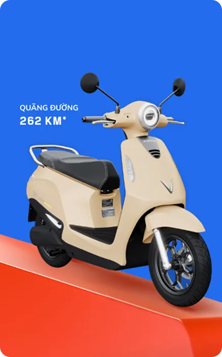 Trải nghiệm hành trình di chuyển lên tới 262km trong một lần sạc*.