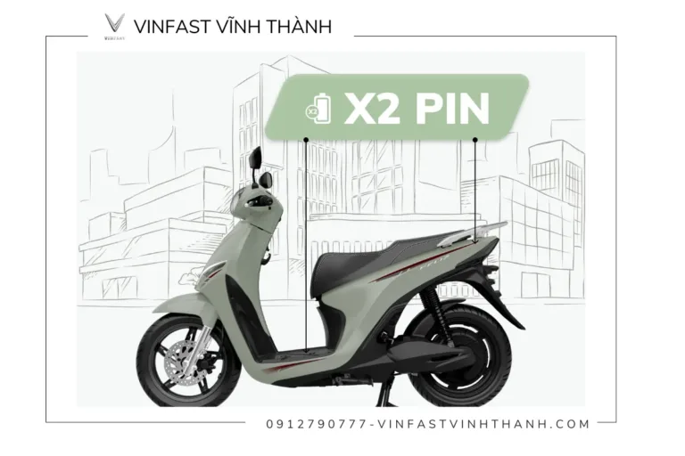 Chi tiết VinFast Feliz 2025 - Xe máy điện 2 pin