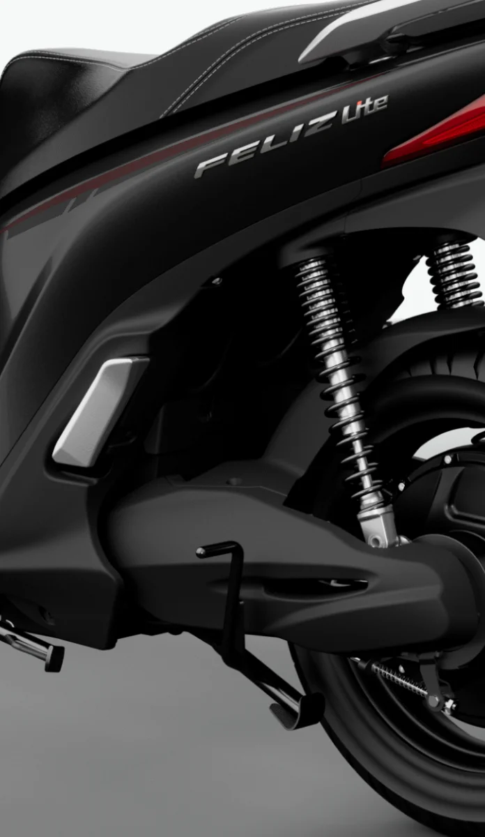 Trang bị động cơ BLDC Inhub và công suất tối đa 2800W, cho khả năng tăng tốc mạnh mẽ.