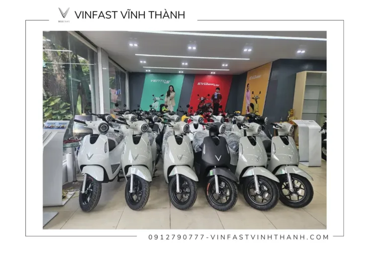 Cập nhật bảng giá xe máy điện VinFast tháng 1/2026