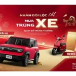 Chương trình "Nhân đôi lộc Tết - Mua xe trúng xe" VinFast 2026