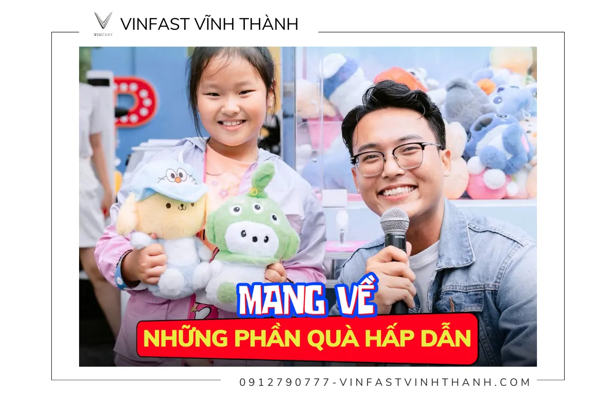 Nhiều phần quà hấp dẫn tại sự kiện đổi xe xăng lấy xe điện