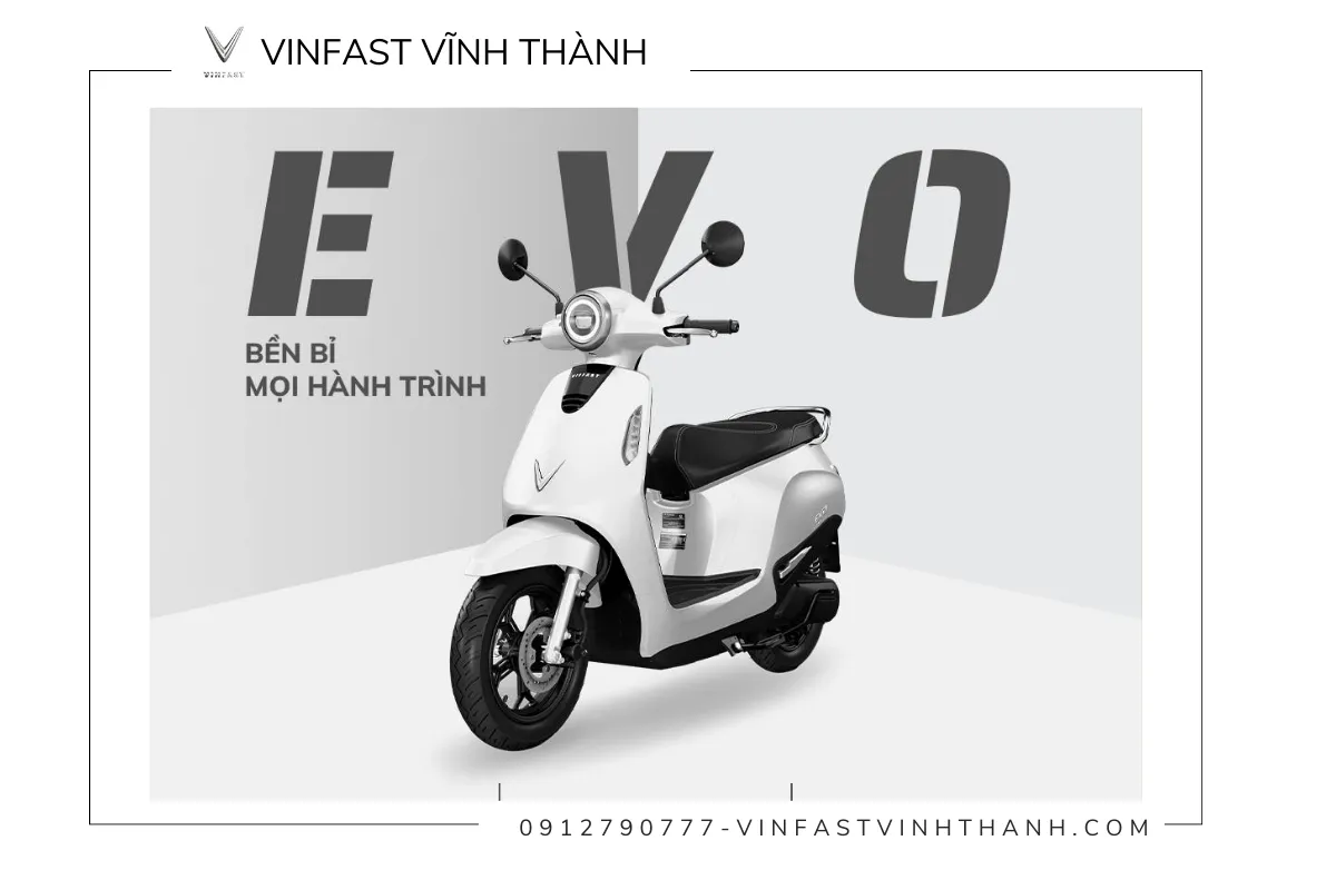 Xe máy điện đổi pin VinFast Evo