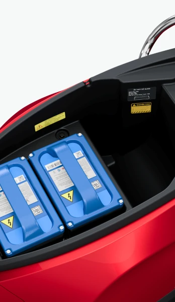 Thể tích cốp 12L (khi lắp 2 pin) tối ưu sức chứa – tối đa nhu cầu.