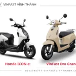 Chọn xe máy điện Honda ICON e: hay VinFast Evo Grand?