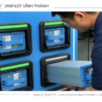 Trải nghiệm thực tế tủ đổi pin xe máy điện VinFast