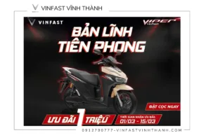 Ưu đãi đặt cọc hai dòng xe máy điện đổi pin Feliz II và Viper
