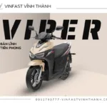 VinFast Viper – Xe máy điện đổi pin cạnh tranh Honda Air Blade