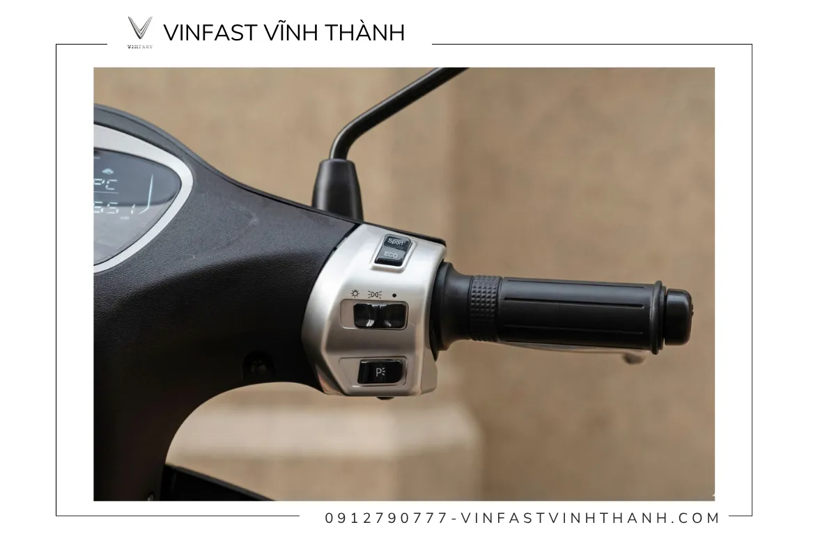VinFast Evo Lite được tích hợp hai chế độ lái linh hoạt gồm Eco và Sport