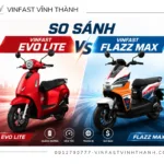 So sánh xe máy điện đổi pin Evo Lite và Flazz Max cho học sinh