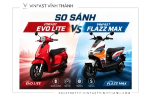 So sánh xe máy điện đổi pin Evo Lite và Flazz Max cho học sinh