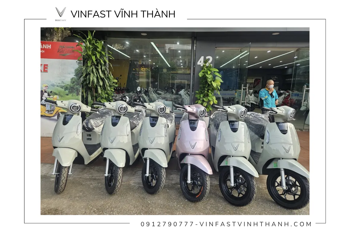 Xe máy điện VinFast trang bị tiện ích thực tế phù hợp dân văn phòng