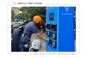 Tủ đổi pin phủ rộng, xe điện VinFast “nạp năng lượng” trong 1 phút
