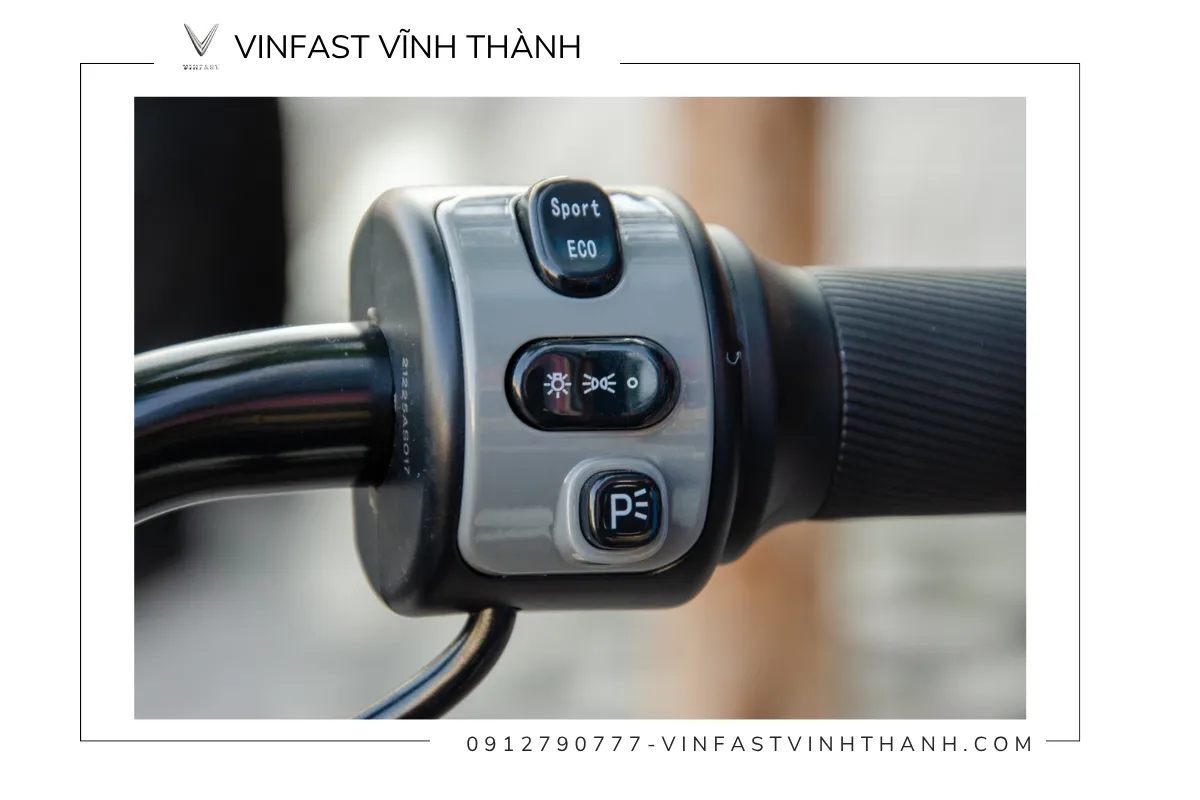 VinFast Amio được trang bị hai chế độ lái Eco và Sport linh hoạt