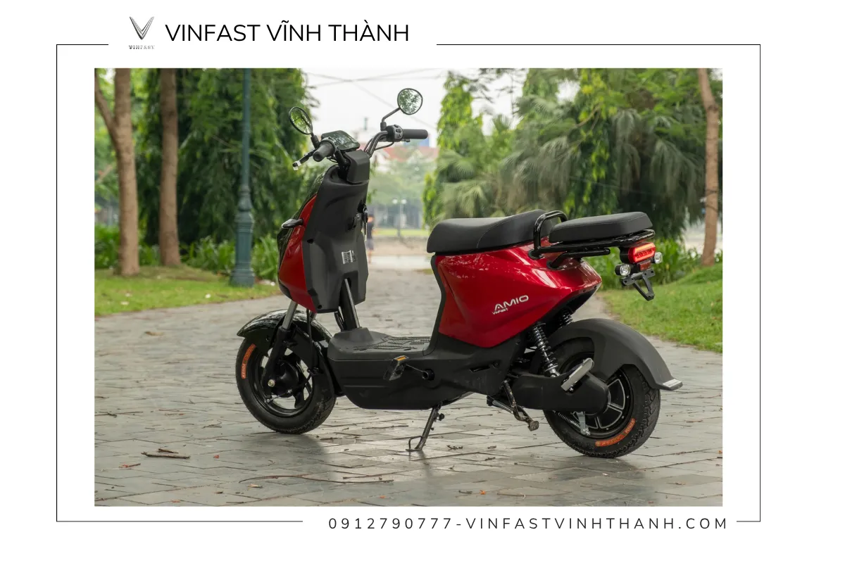 Xe điện VinFast Amio sử dụng pin LFP bền bỉ và an toàn