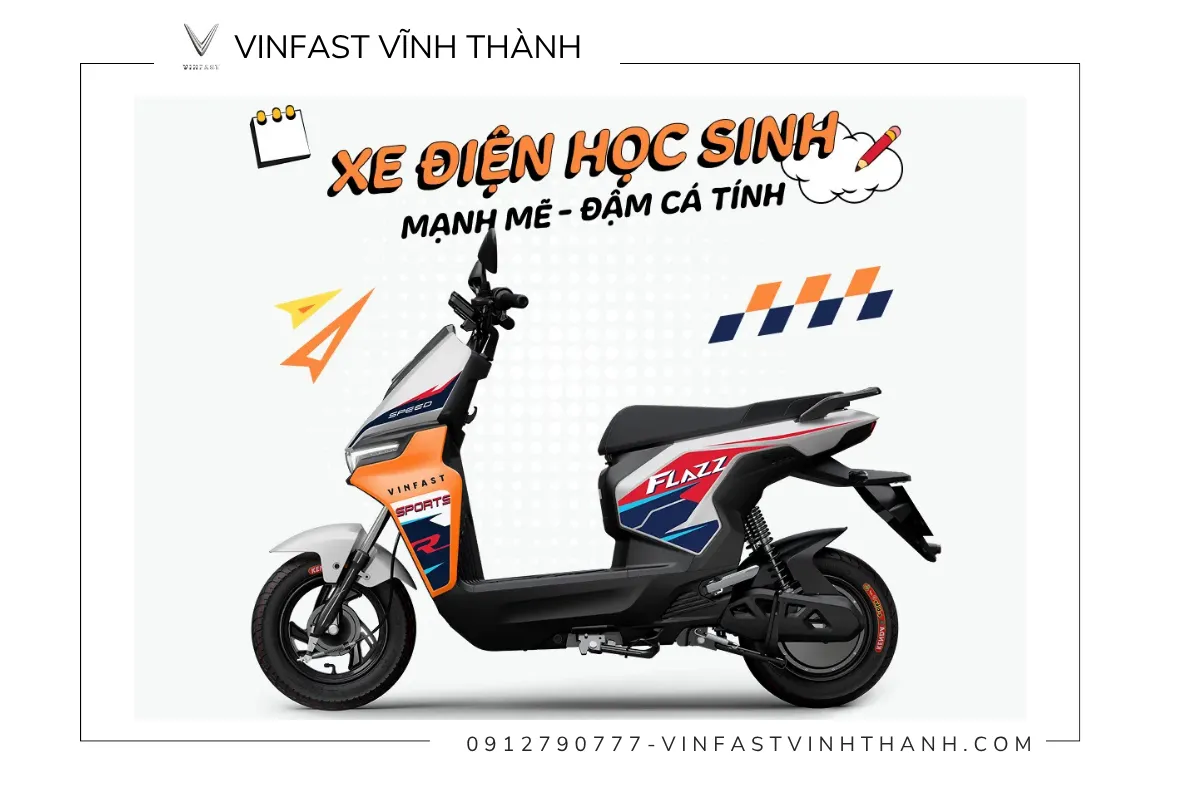 Giá xe máy điện VinFast Flazz Max chỉ từ 12.500.000 đồng