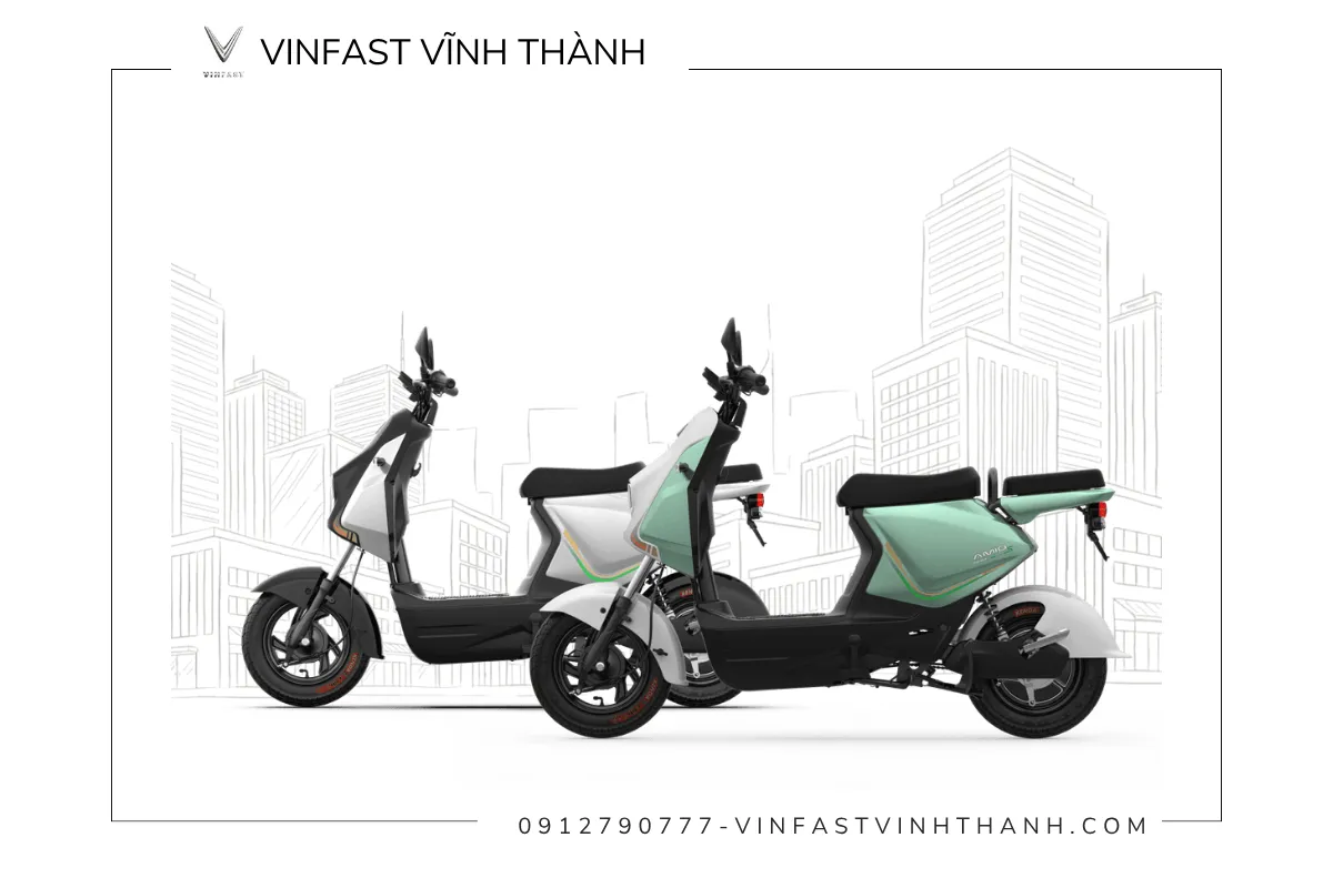 Xe máy điện cho học sinh VinFast Amio S2 - Giá 12 triệu đồng