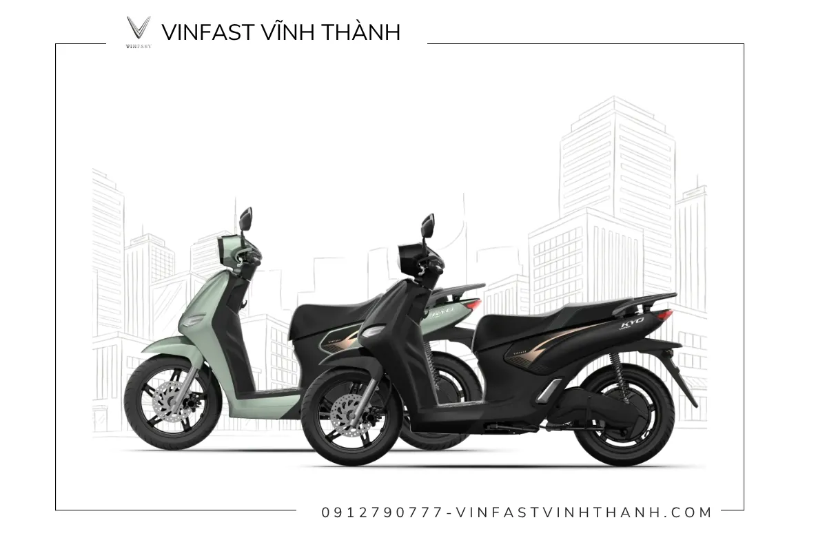VinFast Kyo sở hữu bảng màu sắc vô cùng phong phú