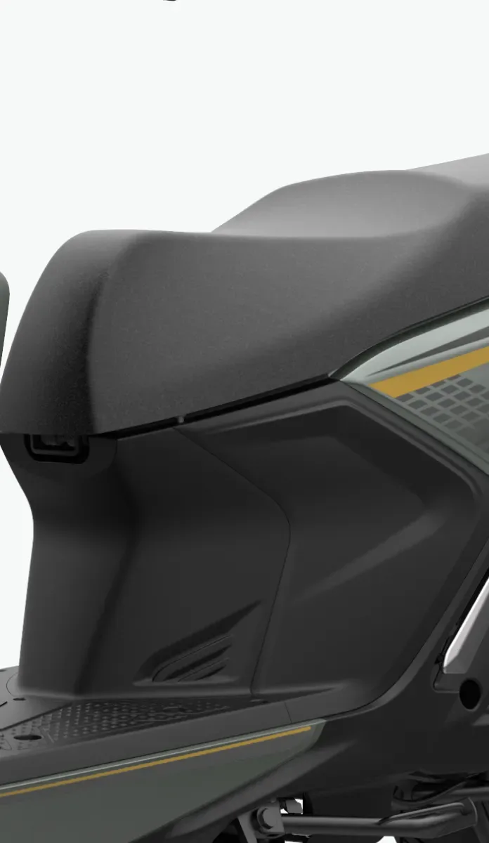 Cốp xe rộng 22L vượt trội trong phân khúc, đáp ứng mọi nhu cầu sử dụng.