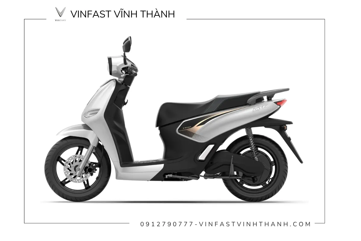VinFast Kyo – Mẫu xe máy điện mới dành cho dân văn phòng