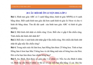71 bài toán ôn luyện học sinh giỏi lớp 3 phần 1