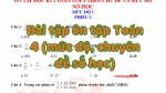 Bài tập ôn tập Toán 4 (mức độ, chuyên đề số học)