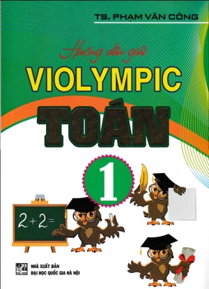Sách hướng dẫn giải Toán Violympic Lớp 1
