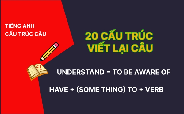 Cấu Trúc Viết Lại Câu Bạn Nên Ghi Nhớ (Phần 1)