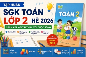Tài liệu Tập Huấn SGK Toán Lớp 2 Hè 2026 - Sách KNTT
