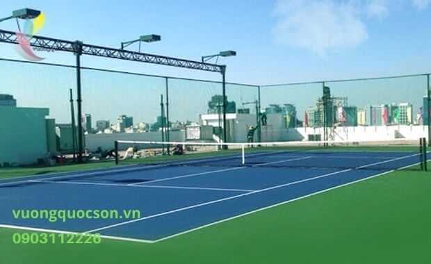 Vương Quốc Sơn - Đơn Vị Thi Công Thi Công Sơn Sân Tennis Tiêu Chuẩn