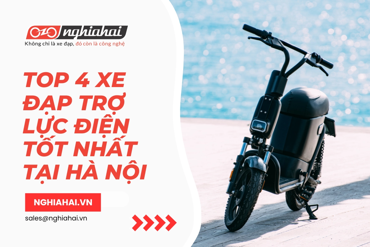 TOP 4 xe đạp trợ lực điện tốt nhất tại Hà Nội