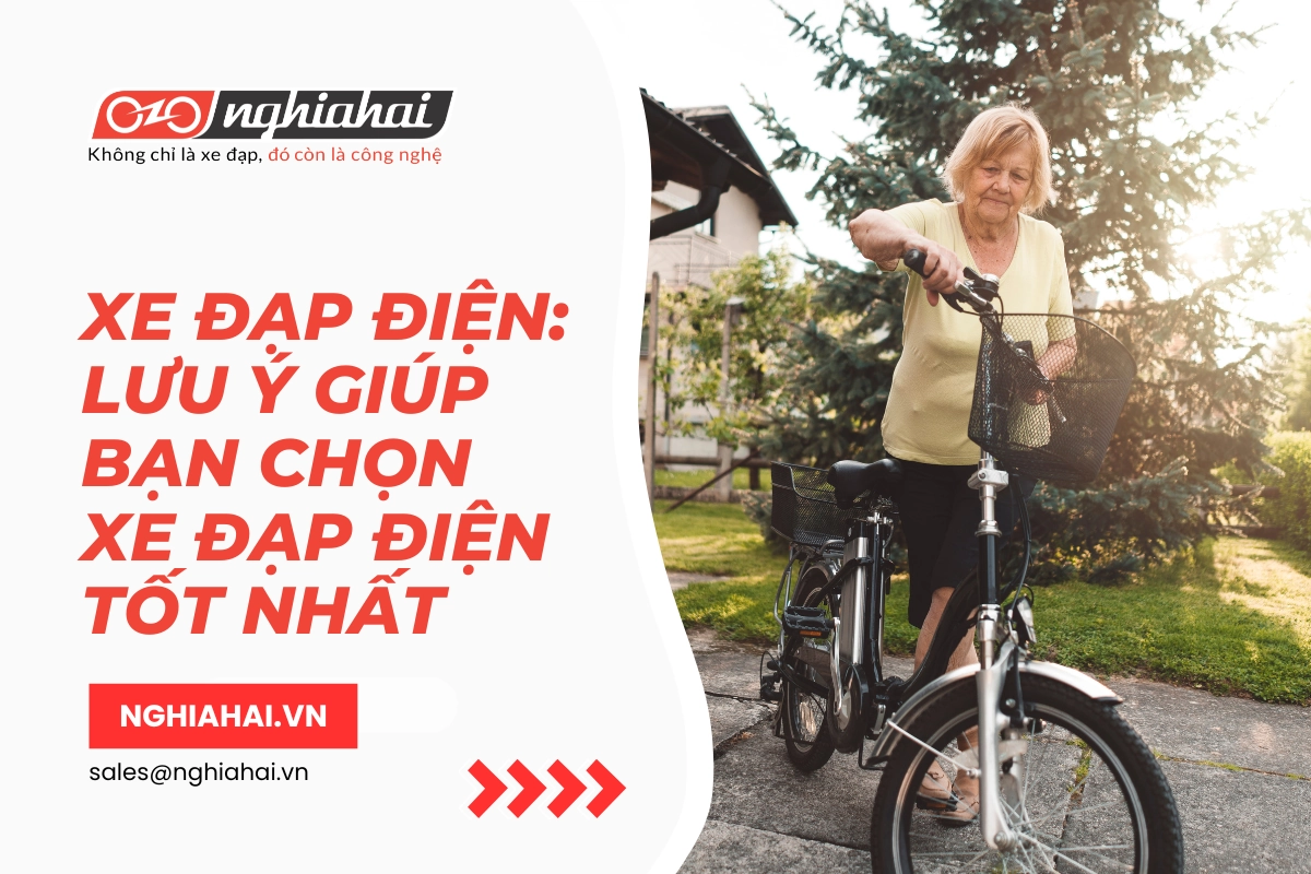 Xe đạp điện Lưu ý giúp bạn chọn xe đạp điện tốt nhất