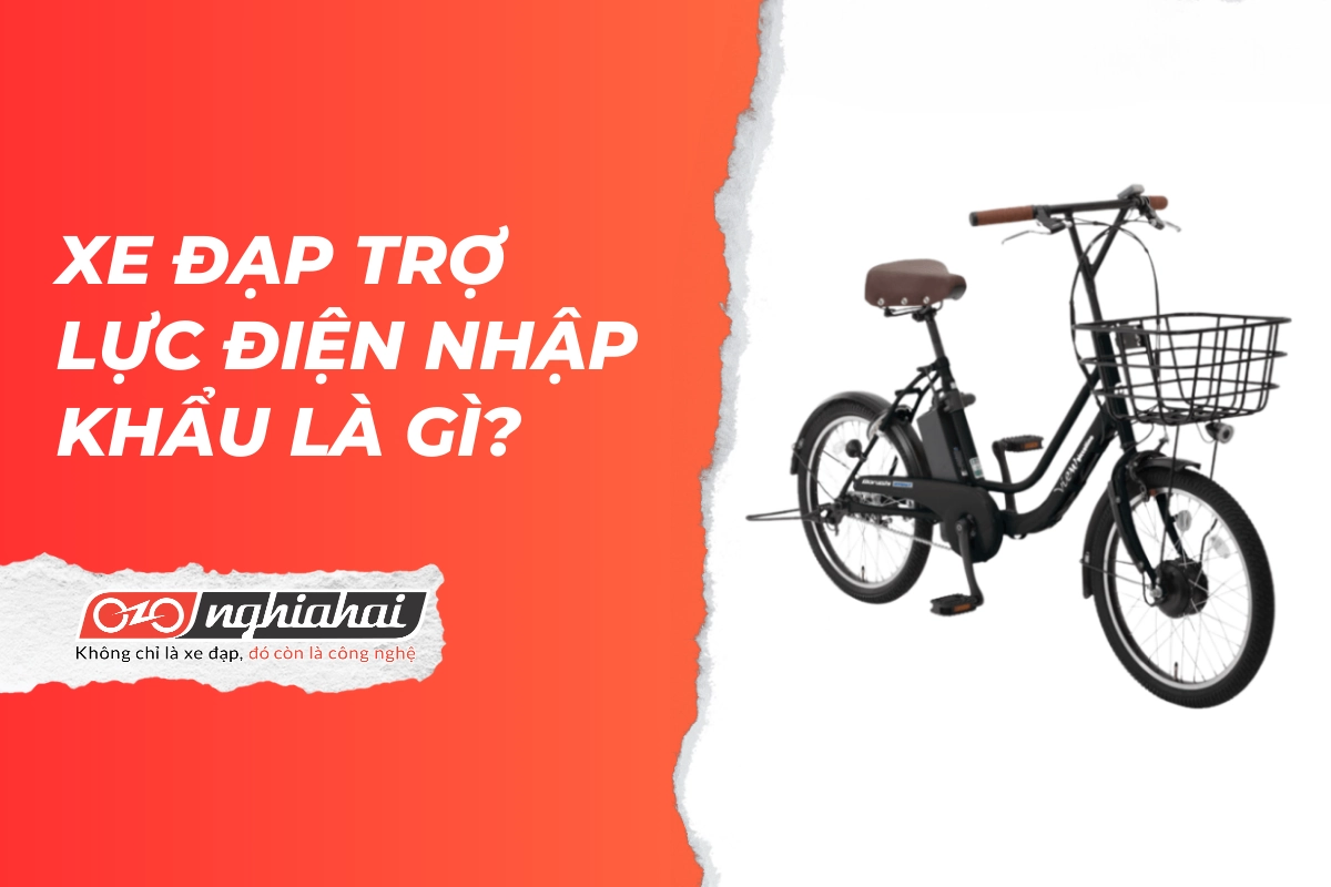 Xe đạp trợ lực điện nhập khẩu là gì