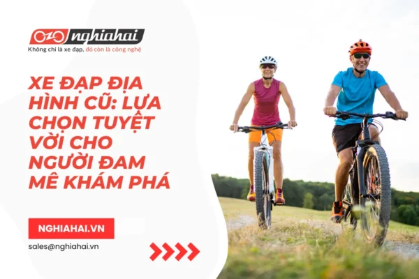 Xe đạp địa hình cũ Lựa chọn tuyệt vời cho người đam mê khám phá